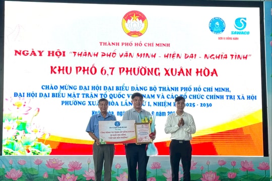 SAWACO và ngày hội 'Thành phố văn minh - hiện đại - nghĩa tình', tuyên truyền người dân hạn chế khai thác, sử dụng nước ngầm