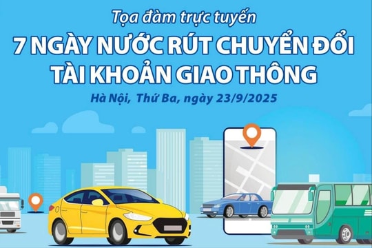 Tọa đàm ‘7 ngày nước rút chuyển đổi tài khoản giao thông’