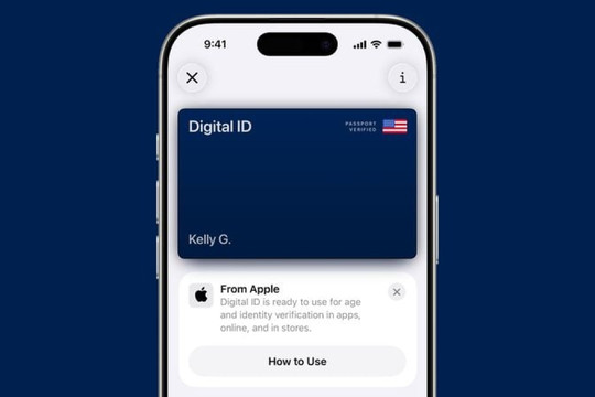 Ví Apple sắp bổ sung hỗ trợ hộ chiếu Mỹ