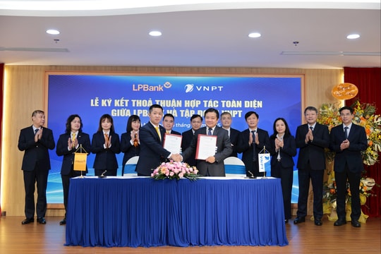 VNPT và LPBank ký kết hợp tác toàn diện, thúc đẩy chuyển đổi số và phát triển bền vững