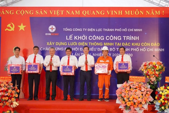 Khởi công xây dựng lưới điện thông minh tại đặc khu Côn Đảo