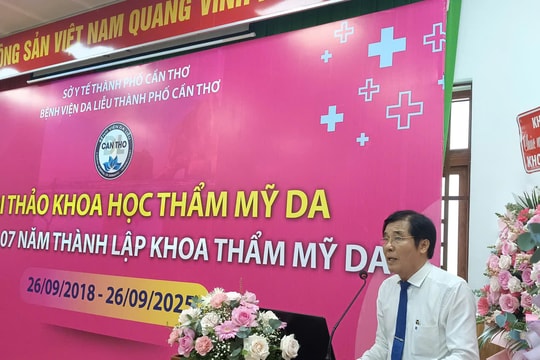 Bệnh viện Da liễu TP.Cần Thơ tổ chức Hội thảo khoa học thẩm mỹ da