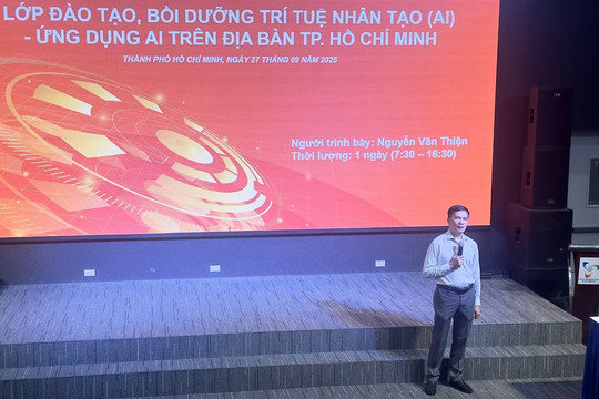 TP.HCM tiên phong đào tạo AI cho công chức