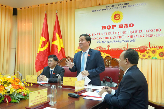 Dấu ấn chuyển đổi số từ Đại hội Đảng bộ TP.Cần Thơ lần thứ I