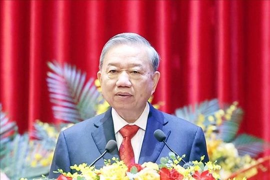 Tổng Bí thư Tô Lâm: Công an nhân dân vì Đảng, vì dân