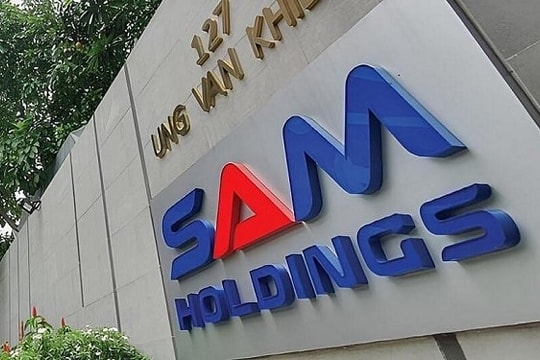 SAM Holdings: Lợi nhuận giảm gần một nửa, dự án dở dang gần nghìn tỉ kéo dài, cổ phiếu liên tục giảm