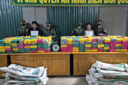 Chặn đứng hơn nửa tấn ma túy thẩm lậu qua biên giới Quảng Trị