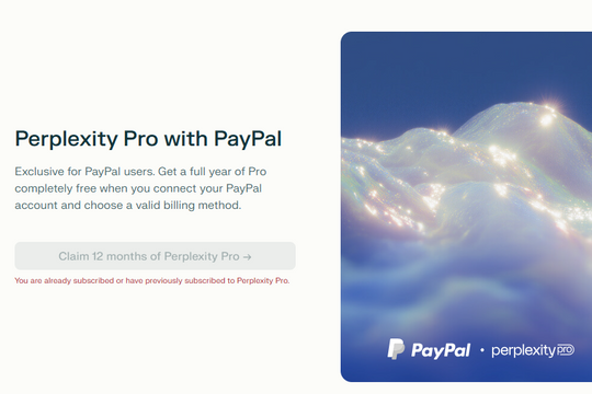 Perplexity Pro miễn phí 1 năm sử dụng và các hướng dẫn đăng ký chi tiết