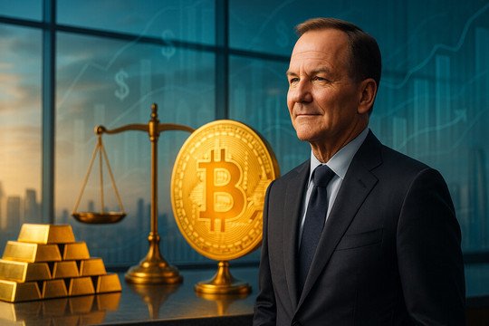 Tỷ phú Paul Tudor Jones: Bitcoin sẽ vượt vàng trong thế giới mở rộng tài khóa