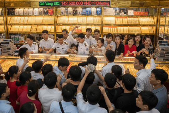 Giá vàng hôm nay 10.10: Đứng vững ở vùng đỉnh, dân vẫn đổ xô đi mua vì sao?