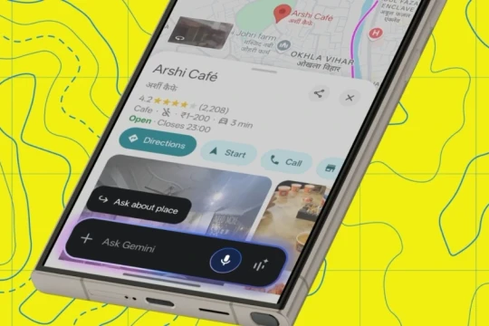 Gemini giúp điều hướng Google Maps bằng giọng nói