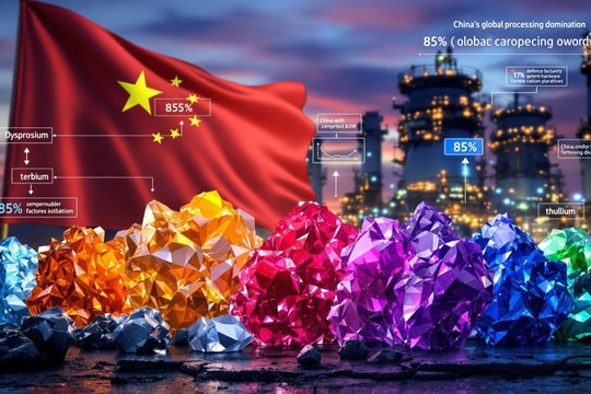 Trung Quốc siết đất hiếm khiến chuỗi cung ứng chip chao đảo, Đài Loan lên tiếng