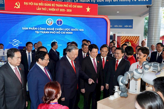 Tổng Bí thư Tô Lâm dự và chỉ đạo Đại hội Đảng bộ TP.HCM lần thứ I