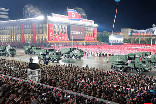 HIMARS phiên bản Triều Tiên xuất hiện tại Bình Nhưỡng