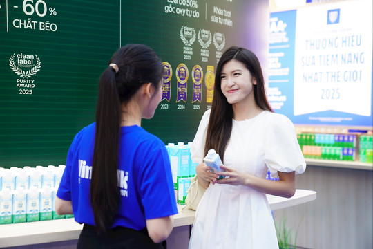 Vinamilk gia nhập nhóm 5% thương hiệu mạnh toàn cầu