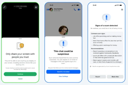 Meta thêm tính năng giúp người dùng Messenger, WhatsApp phát hiện kẻ lừa đảo