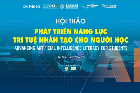 Sắp diễn ra Hội thảo 'Phát triển năng lực AI cho người học'