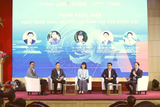 Hội thảo 'Phát triển năng lực trí tuệ nhân tạo cho người học' gợi mở nhiều nhận thức mới về AI