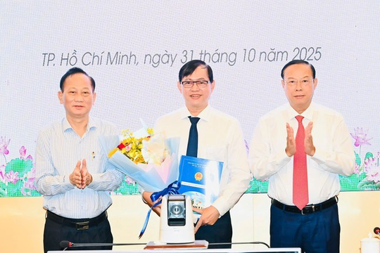 Ông Bùi Thanh Giang được bổ nhiệm làm Tổng giám đốc Công ty Cấp nước Sài Gòn