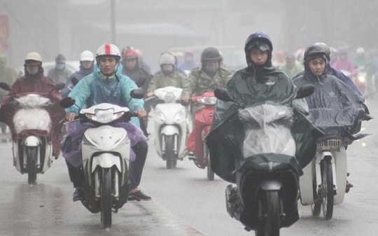 Thời tiết hôm nay 1.11: Không khí lạnh tràn về, có nơi dưới 17 độ