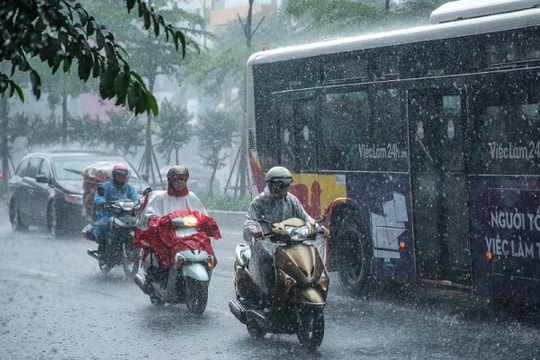 Thời tiết hôm nay 8.11: Hà Nội mưa liên tiếp nhiều ngày, sau đó đón không khí lạnh
