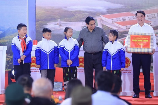 Hôm nay, đồng loạt khởi công xây dựng trường học vùng biên