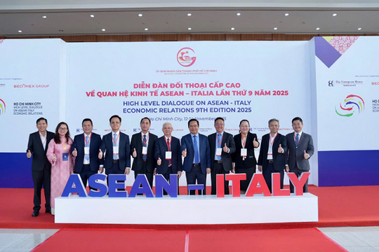 TP.HCM: Net Zero 2050 và 4 trụ cột hợp tác Asean-Italia