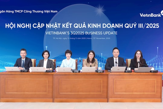 VietinBank: Duy trì tăng trưởng vượt trội, kiểm soát tốt chất lượng tài sản