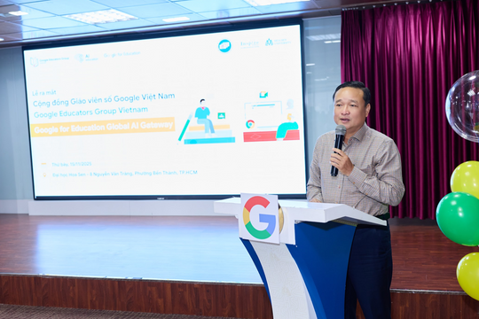 Trường học tham chiếu Google đầu tiên tại Việt Nam: Mở cánh cửa AI ra thế giới
