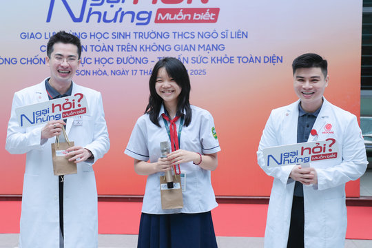 Học sinh với dự án 'Ngại hỏi nhưng muốn biết'