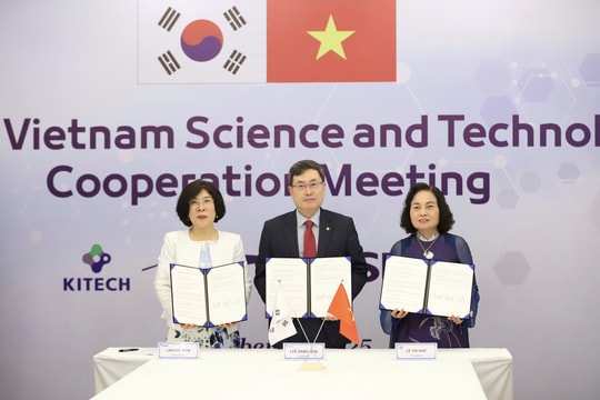 Tín hiệu hợp tác mới sau buổi làm việc của KITECH với VASTI