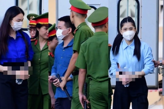 Hình ảnh hoa hậu Thùy Tiên, Quang Linh Vlog và Hằng Du Mục sau 6 tháng tạm giam