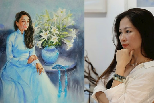 Từ Hà Nội đến TP.HCM: hành trình màu nước của Nguyễn Thu Hà