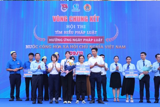 SAWACO tổ chức thành công Vòng Chung kết Hội thi Tìm hiểu pháp luật năm 2025