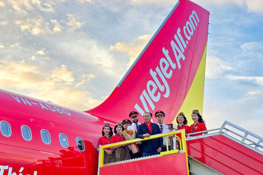 Vietjet đón 22 tàu bay mới trong dịp Noel, tiếp tục bứt phá với đội tàu hàng đầu khu vực