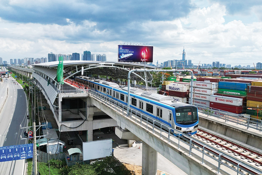 Kéo dài tuyến metro Bến Thành - Suối Tiên đến sân bay Long Thành