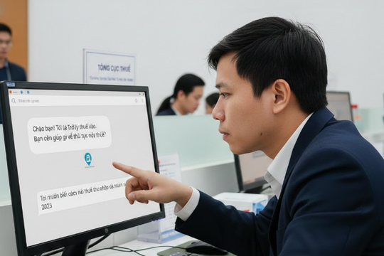 Chatbot trả lời từ A đến Z tình trạng nợ thuế và xuất cảnh