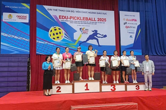 EDU-Pickleball 2025: PGS-TS Nguyễn Thị Phương Thảo và ĐH Đà Lạt tỏa sáng