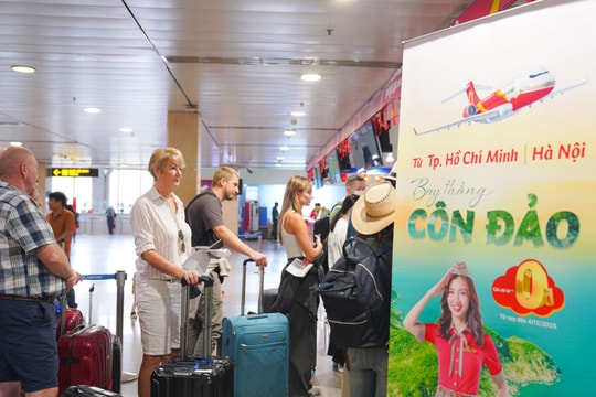 Bay dễ dàng đến Côn Đảo cùng Vietjet, với 4 chuyến khứ hồi mỗi ngày từ Hà Nội, TP.HCM