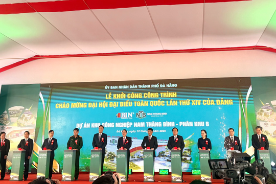 Đà Nẵng khởi công khu công nghiệp sinh thái 3.373 tỉ đồng