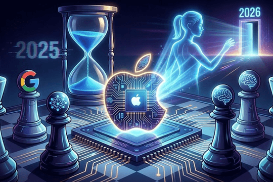 Apple và canh bạc AI: Năm 2025 lỡ nhịp và sứ mệnh sống còn với Siri trong năm tới