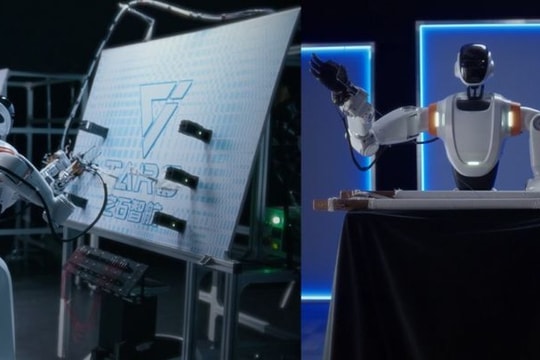 Robot hình người xỏ kim, thêu thùa: bước tiến mới của AI Trung Quốc