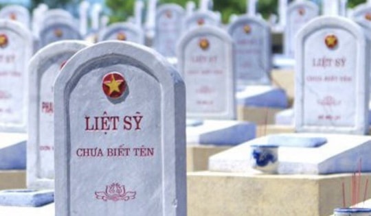 Đồng bộ cơ sở dữ liệu quốc gia về liệt sĩ trong quý 2/2026