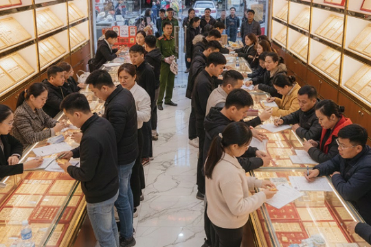 Giá vàng hôm nay 2.1.2026: Giữ 10 lượng vàng từ đầu năm 2025 giờ lãi hơn 700 triệu