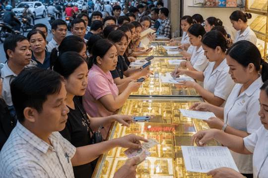 Giá vàng hôm nay 9.1: Vàng chạy 'phi mã', lương tăng 'rùa bò'