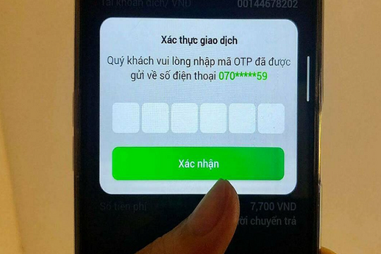 Chỉ một mã OTP, tiền trong tài khoản ‘bốc hơi’: Công an TP.HCM cảnh báo khẩn