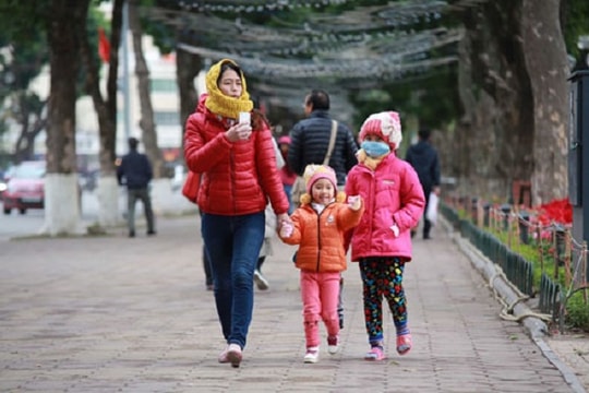 Thời tiết hôm nay 9.1: Sáng nắng hanh, đêm rét buốt, người dân Hà Nội quay cuồng