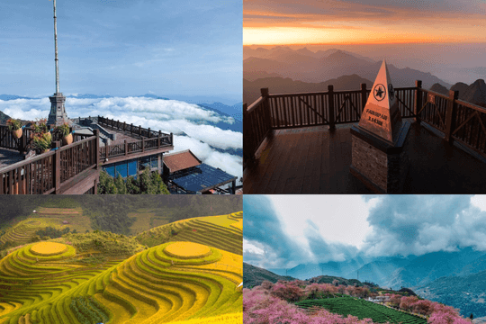 Sa Pa thu hút du khách quốc tế nhờ cảnh sắc 4 mùa