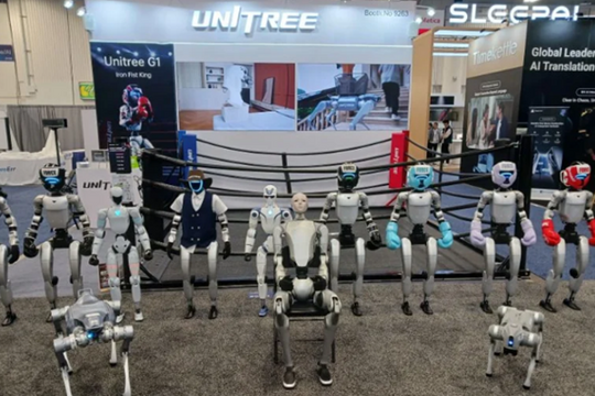 Robot Trung Quốc áp đảo CES 2026