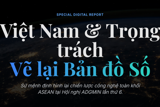 ADGMIN 2026: Việt Nam và trọng trách định hình chiến lược số cho khu vực